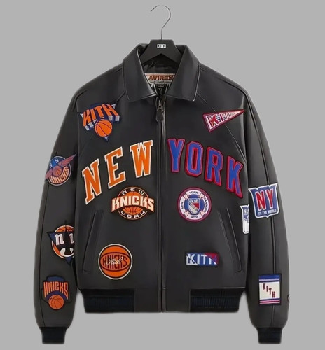 Bomber uomo avirex pelle ny - bomber,