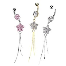 Piercing Ombelico Fiore 6