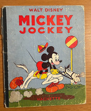 Walt Disney - MICKEY - Jockey Hachette 1935 - Originale ! (143I)