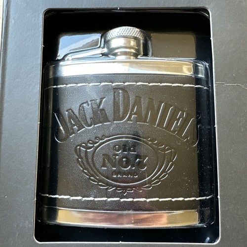 Jack daniels flask new black - new,