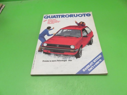 Rivista vintage quattroruote - rivista,