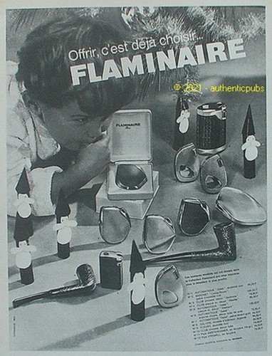 Publicite flaminaire briquet - publicite,