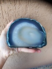 Minerali  **  AGATA SFUMATURE BLU  DEL BRASILE