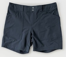 REI Pantaloncini Donna Nero Co-op Screenline Ibridi Outdoor Casual Elasticizzati Tg:12