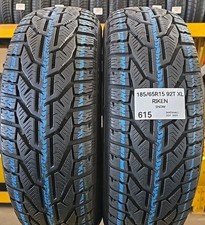 2x GOMME USATE 185/65 R15 92T M+S RIKEN TERMICHE INVERNALI DOT 2023 By Michelin