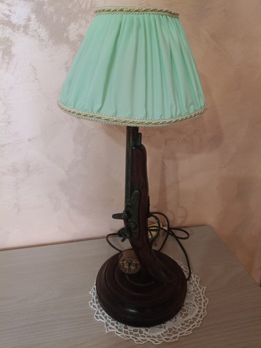 Antica lampada tavolo - lampada, da