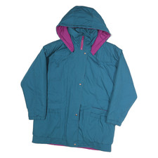 Giacca donna blu e viola con