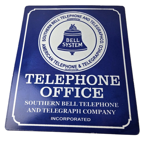 Insegna telefonica vintage - ,
