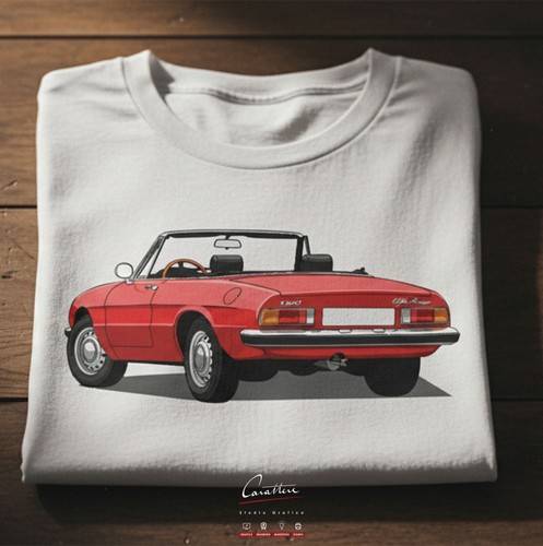 Shirt maglia auto - auto, vintage