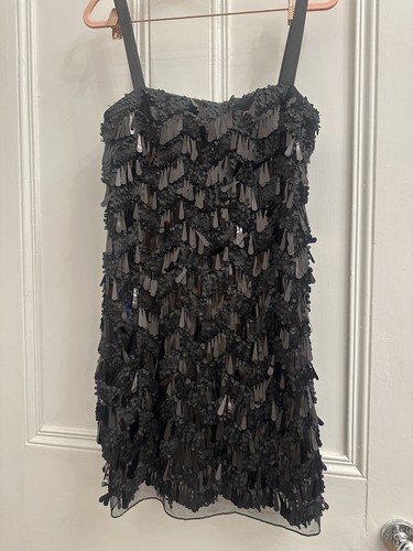 Zara mini abito nero con - zara,