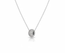 Collana con punto luce - con,