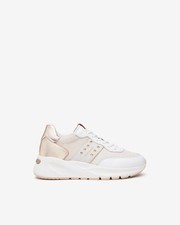 Scarpe Nero Giardini donna Sneakers E512862D Skipper Bianco