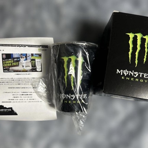 Bicchiere monster energy - bicchiere, x