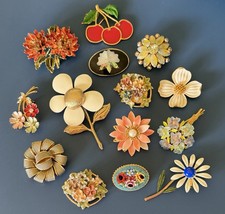 Spilla JPin fiorita vintage
