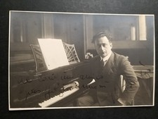 Giuseppe Podestà nato a Parma - Direttore d'Orchestra - Autografo originale.