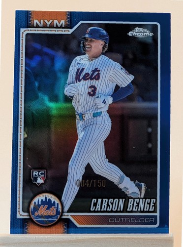 Carson benge 2026 topps chrome - carson,