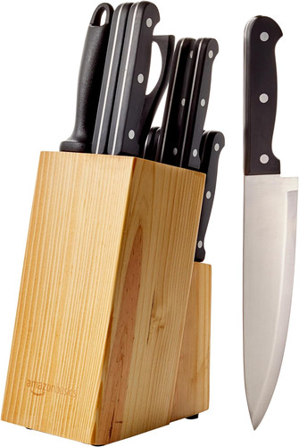 Set coltelli con ceppo - set, di