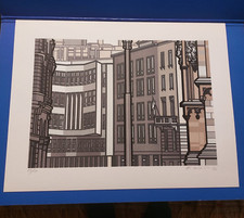 Flavio Costantini Litografia Colori 43 x 33  Originale, 1984 - Numero 52 su 150