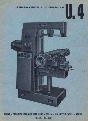 Rigiva fresatrice manuale - fresatrice,