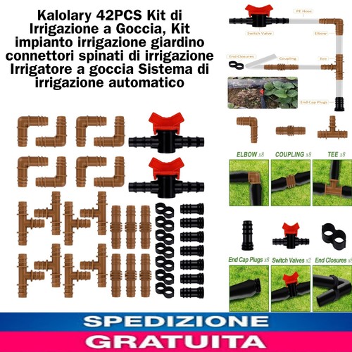 42pz kit irrigazione - 42pz,