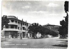 CARTOLINA DI GORIZIA ,MONFALCONE - VIALE SAN MARCO - Ed. A. CADEL viaggiata 1948
