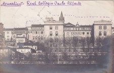 MONCALIERI - Real Collegio Carlo Alberto - Foto Cartolina 1913