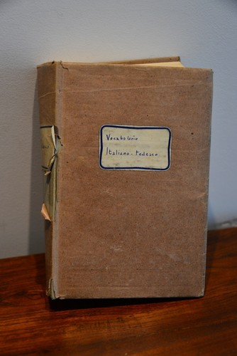 Vocabolario italiano tedesco - vocabolario,