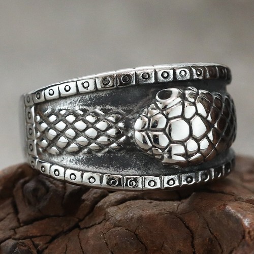 Anello gotico grande - gotico, serpente
