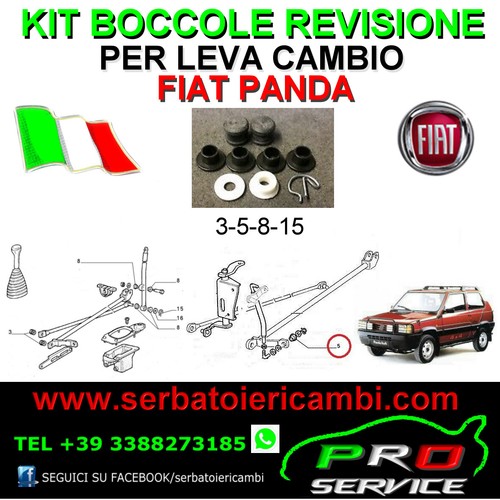 Kit boccole revisione per - , fiat