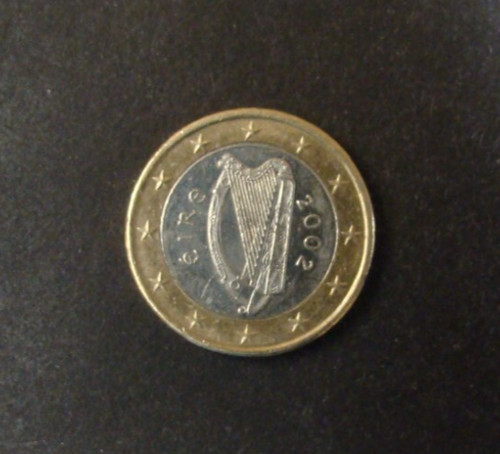 Moneta euro irlanda 2002 - moneta, 1