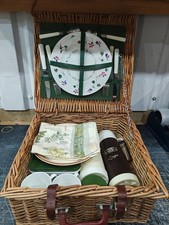 Cestino da picnic vintage in