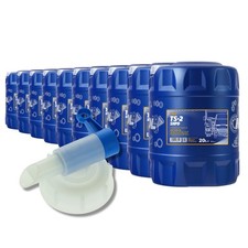 200 (10x20) Litro Mannol SAE 20W-50 Fatt TS-2 Con Canale di Scarico