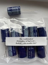 10x condensatori elettrolitici - condensatori,