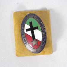 ANTICA SPILLA SPILLETTA DISTINTIVO ASSOCIAZIONE MADRI E VEDOVE DEI CADUTI W332