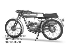 Ducati 50 Sport SL1 1966 moto corsa foto stampa fotografia