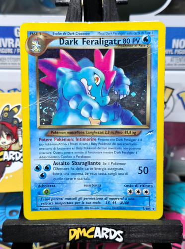 Pokemon dark feraligatr 105 - dark,