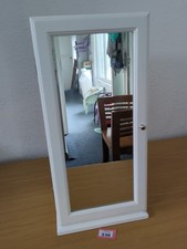 Organizer Portagioie/Scatola Trucco, Doppia Faccia con Specchi in Vetro. V.G.C