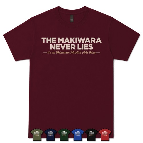 Maglietta the makiwara never - makiwara,