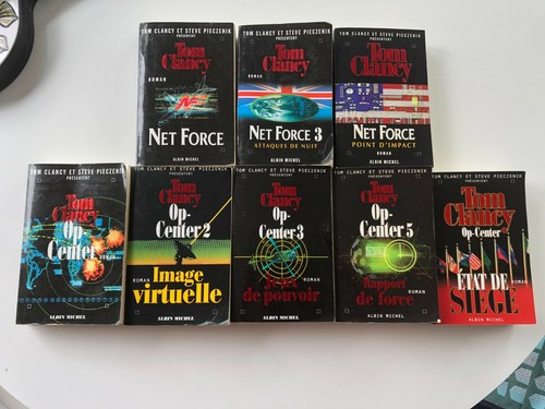 Lot livres saga tom clancy - lot,
