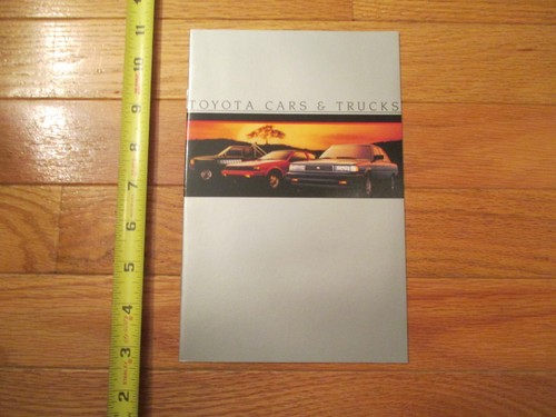 Toyota auto camion 1985 - toyota,