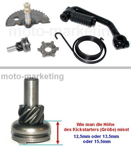Kit avviamento albero molla - kit,