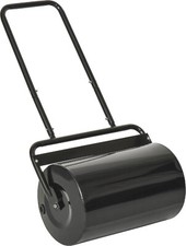 Rullo da Giardino Ø 32x50 cm Metallo Nero Serbatoio 38 Litri 845343BK Brugel