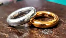 Argento 925 Anello fascione