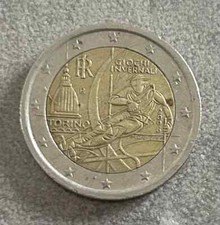 2 EURO COIN - WINTER GAMES