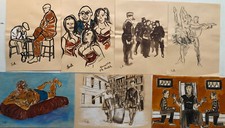  7 vecchi     disegni,  su