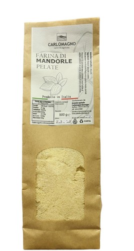 Farina mandorle pelate 500g - di,
