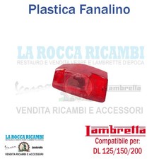 Plastica Gemma Fanalino Posteriore Lambretta DL 125/150/200