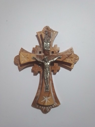 Crocifisso artigianale legno - artigianale,