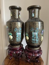 SPLENDIDA COPPIA DI VASI