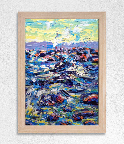 Quadro originale arte oceano